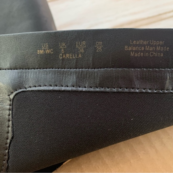 Naturalizer Black Carella Leather Wide-Calf Boot. Women's Size 8 - Picture 9 of 13